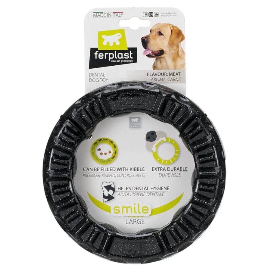 Ferplast Kauwspeeltje voor honden Smile 20x18x4 cm large zwart - Afbeelding 3