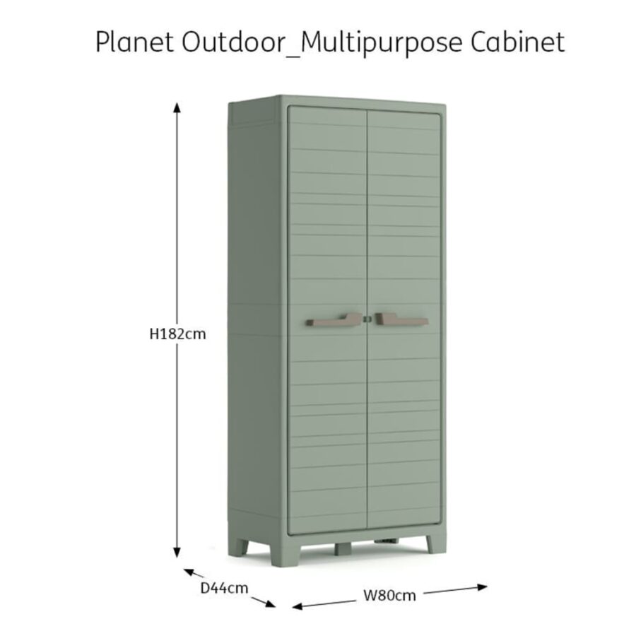 Keter Tuinkast Planet multifunctioneel jade grijs - Afbeelding 5