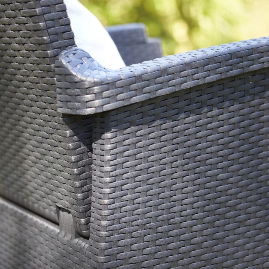 Keter Tuinset Vermont grafiet 3-delig 231692 - Afbeelding 10