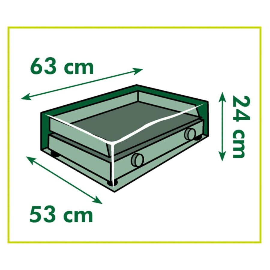 Nature Bakplaat/barbecuehoes 63x53x24 cm - Afbeelding 7