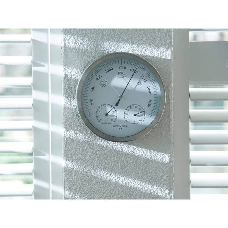 Nature 3-in-1 Barometer met thermometer en hygrometer 20 cm 6080081 - Afbeelding 3
