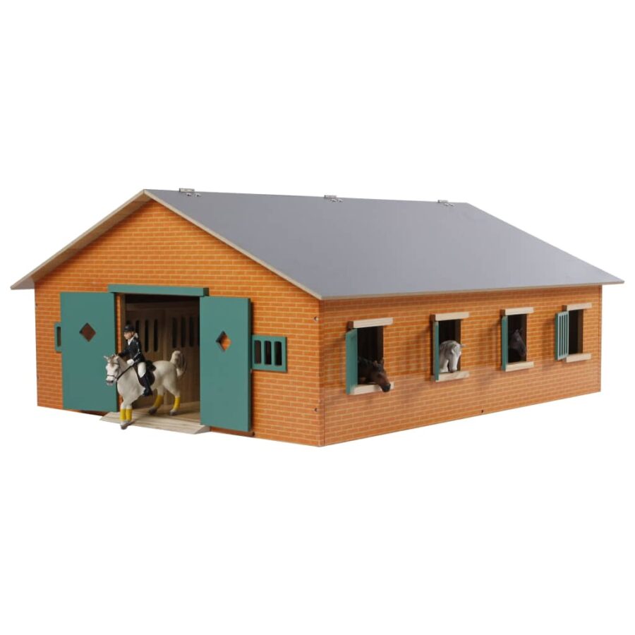 Kids Globe Boerenstallen met 7 boxen 1:24 610595 - Afbeelding 2