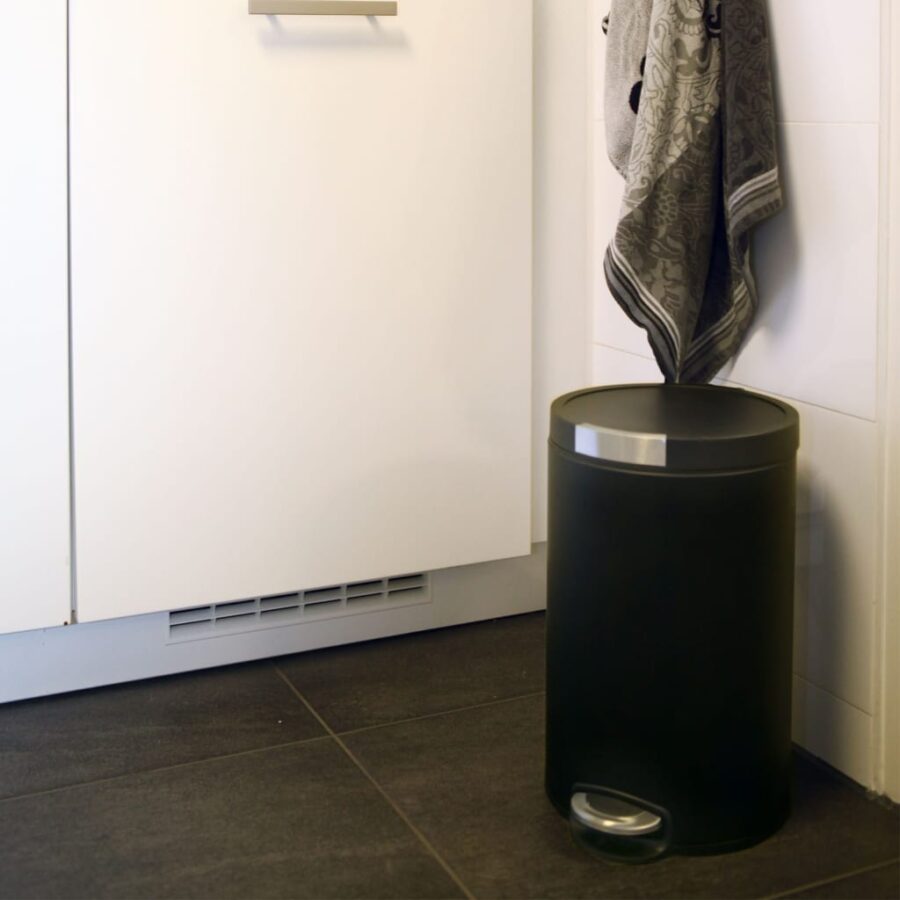 EKO Pedaalemmer Artistic 30 L matzwart - Afbeelding 6
