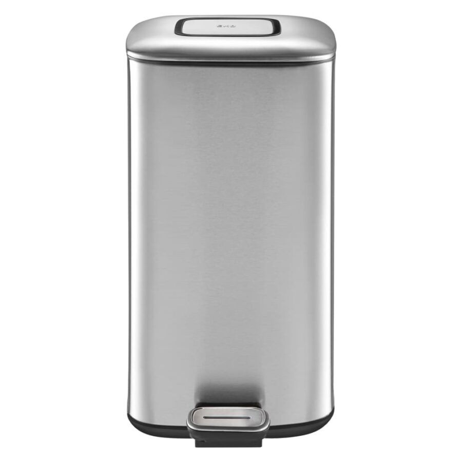 EKO Pedaalemmer Regent 20 L matzilverkleurig - Afbeelding 3