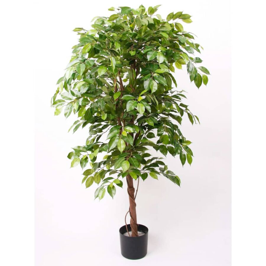 Emerald Kunstplant in pot ficus Deluxe 140 cm - Afbeelding 2