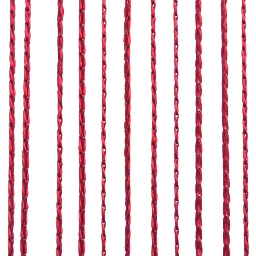 Draadgordijnen 140x250 cm wijnrood 2 st - Afbeelding 3