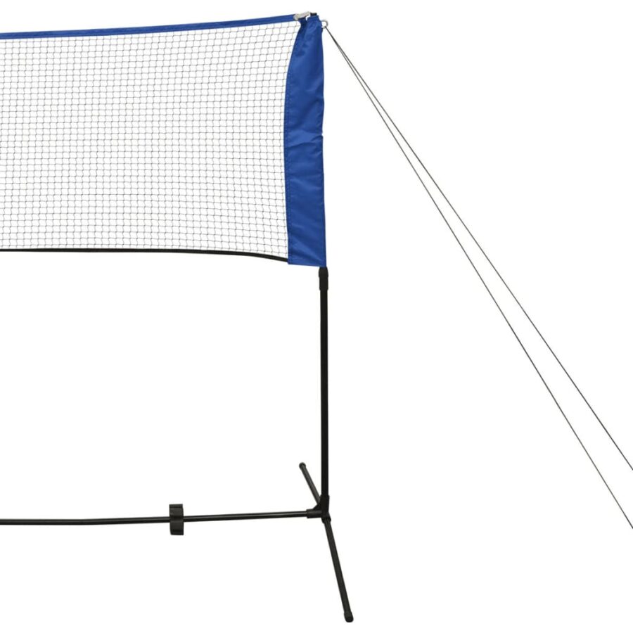 Badminton net met shuttles 500x155 cm - Afbeelding 5