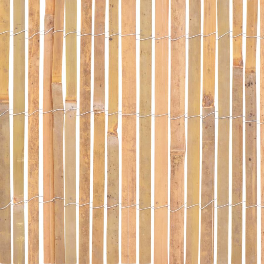 Scherm 1000x30 cm bamboe - Afbeelding 6