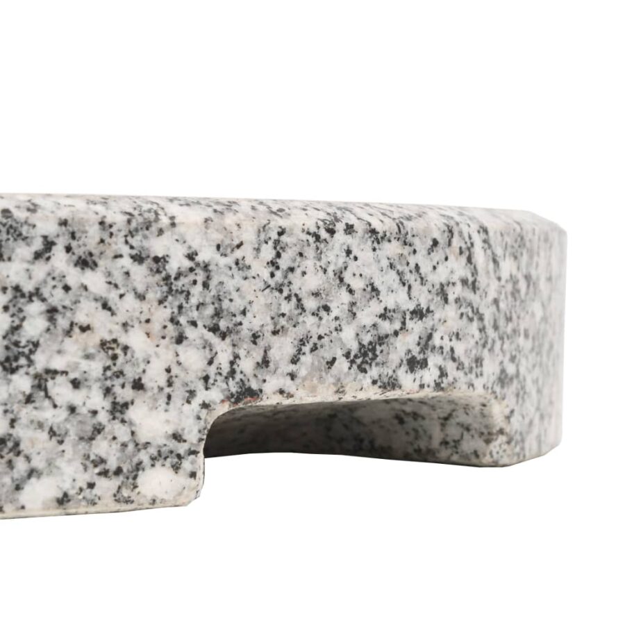 Parasolvoet rond 20 kg graniet - Afbeelding 8