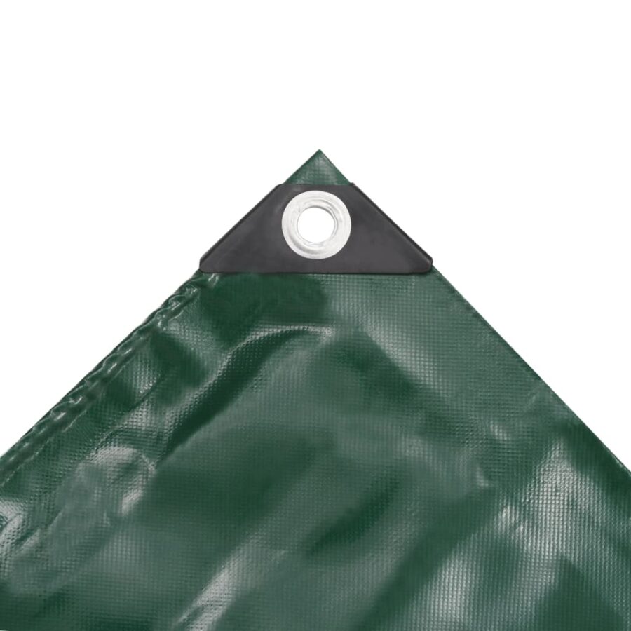 Dekzeil 650 g/m² 4x4 m groen - Afbeelding 3