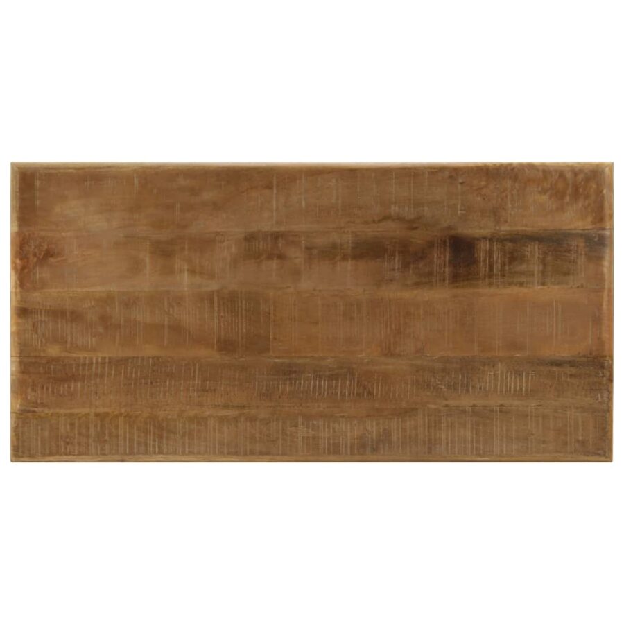 Eettafel 120x60x76 cm massief mangohout - Afbeelding 6