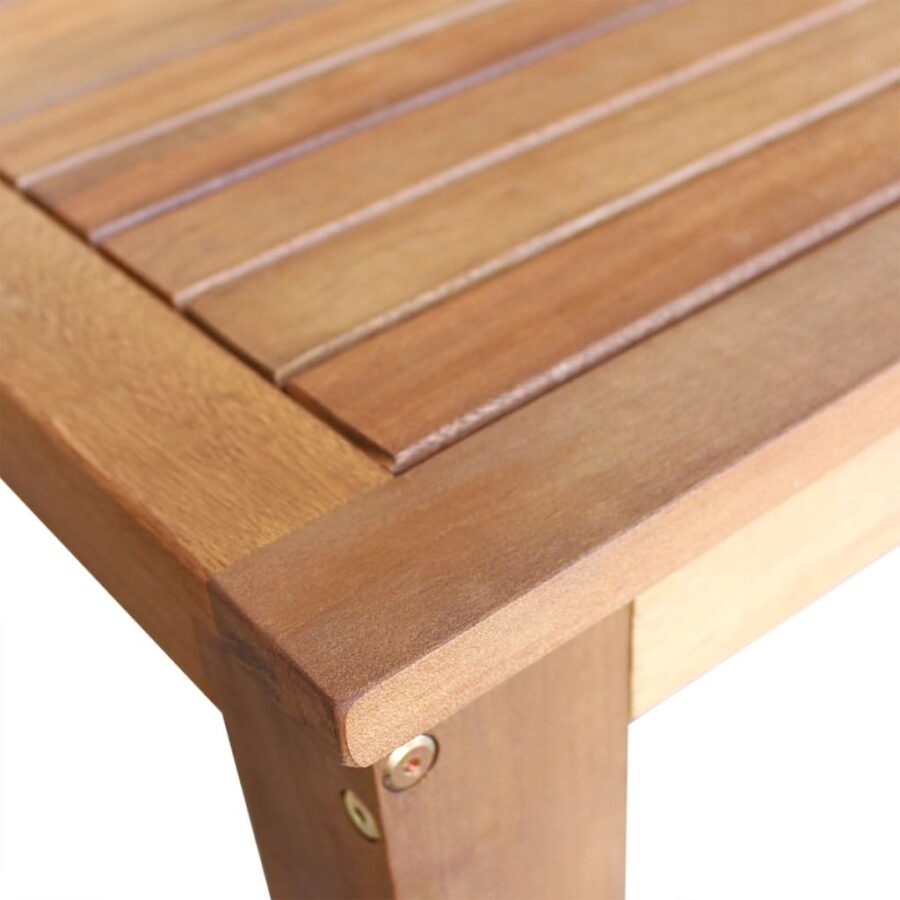 Bartafel 60x60x105 cm massief acaciahout - Afbeelding 3