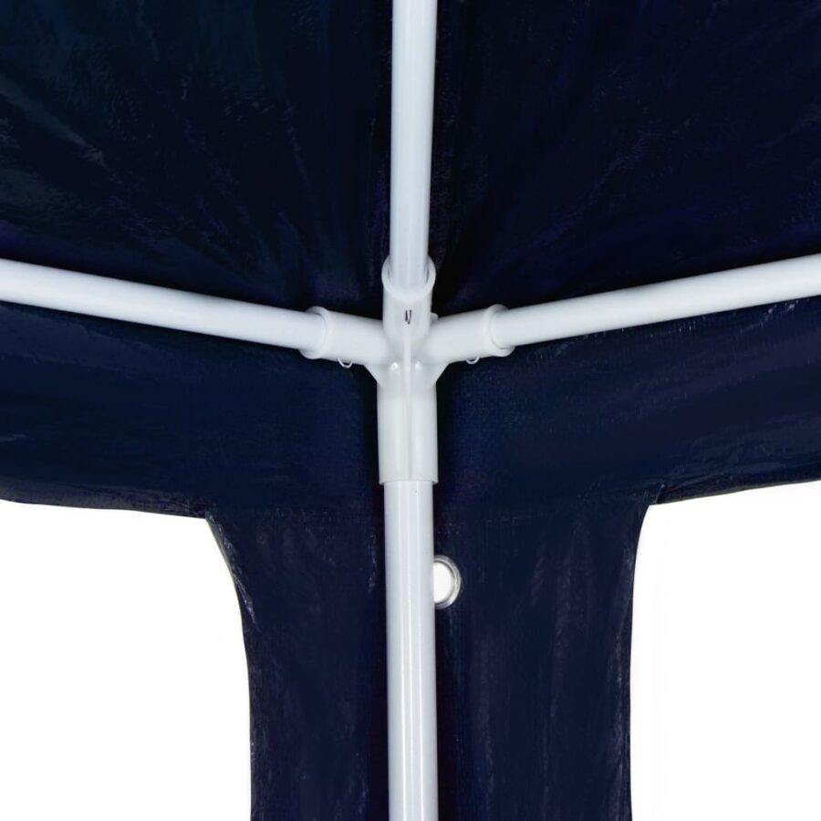 Partytent 3x6 m PE blauw - Afbeelding 4