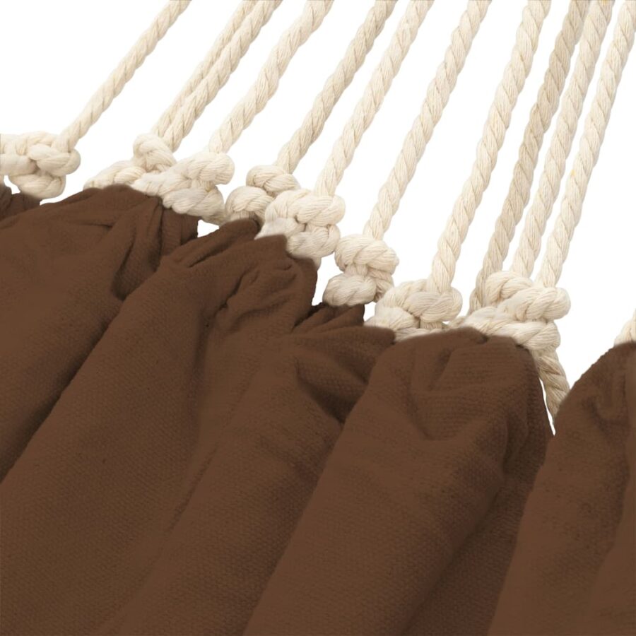Hangmat Cariben 260 x 150 cm (bruin) - Afbeelding 3