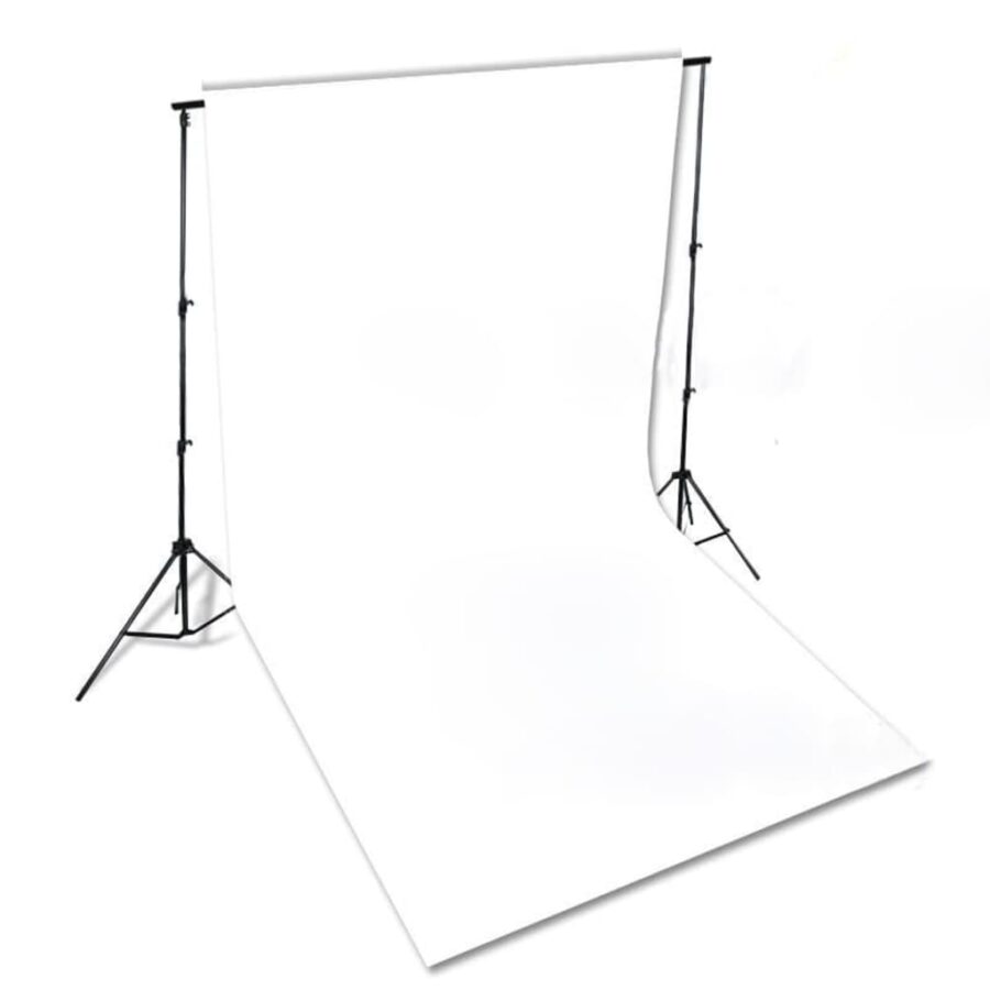 Achtergrond zonder standaard 300x300 cm katoen wit - Afbeelding 4
