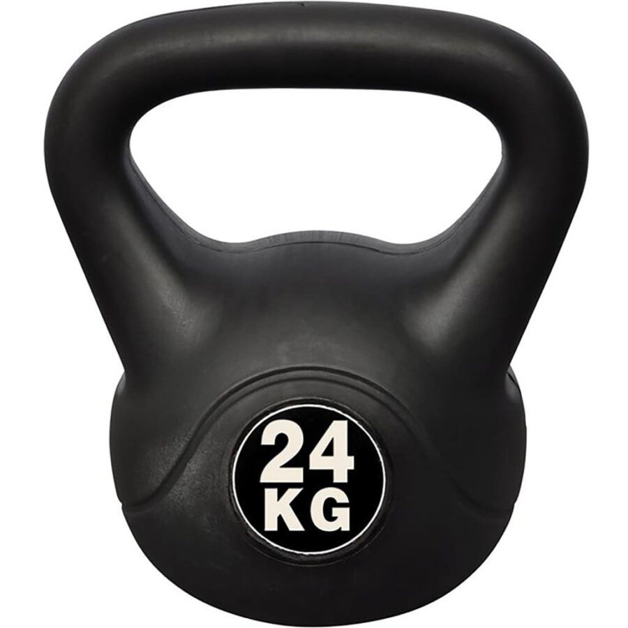 Kettlebell met kunststof mantel 24kg - Afbeelding 2