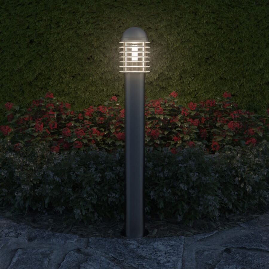 Cilindervormige RVS LED tuinlamp - Afbeelding 5