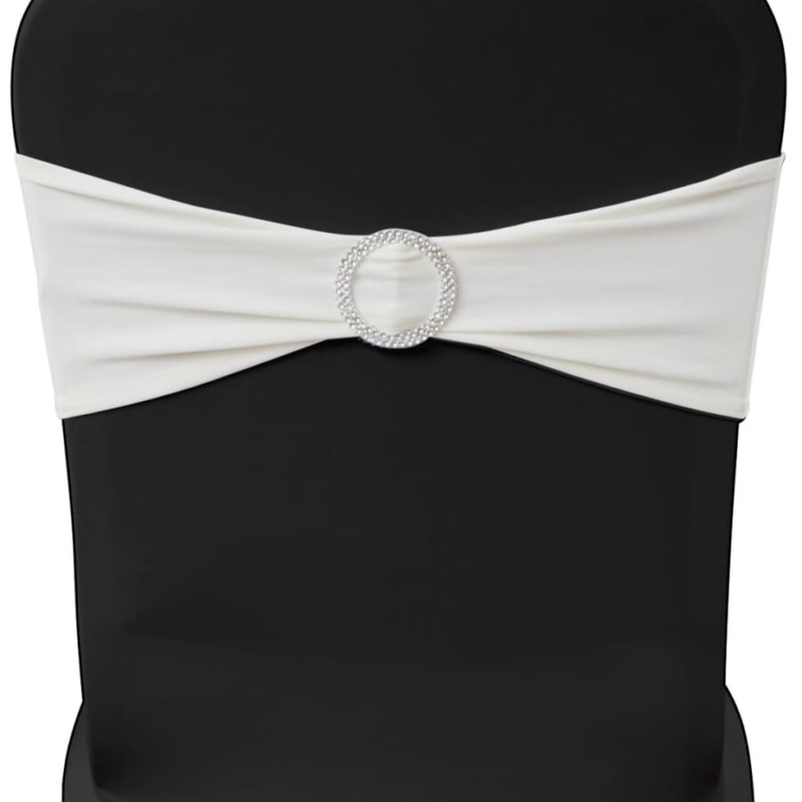 Decoratief stoellint met een diamant 25 stuks (creme) - Afbeelding 3