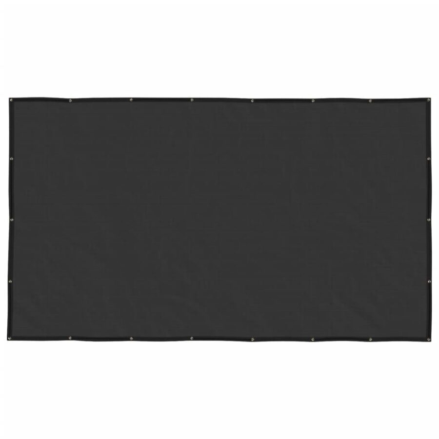 Aanhangwagennet 2x3,5 m HDPE zwart - Afbeelding 2