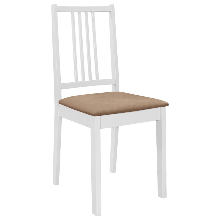 3-delige Eethoek MDF wit - Afbeelding 8