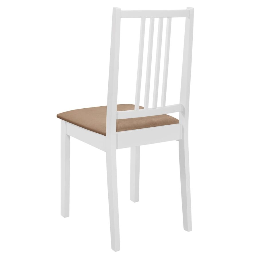 3-delige Eethoek MDF wit - Afbeelding 10
