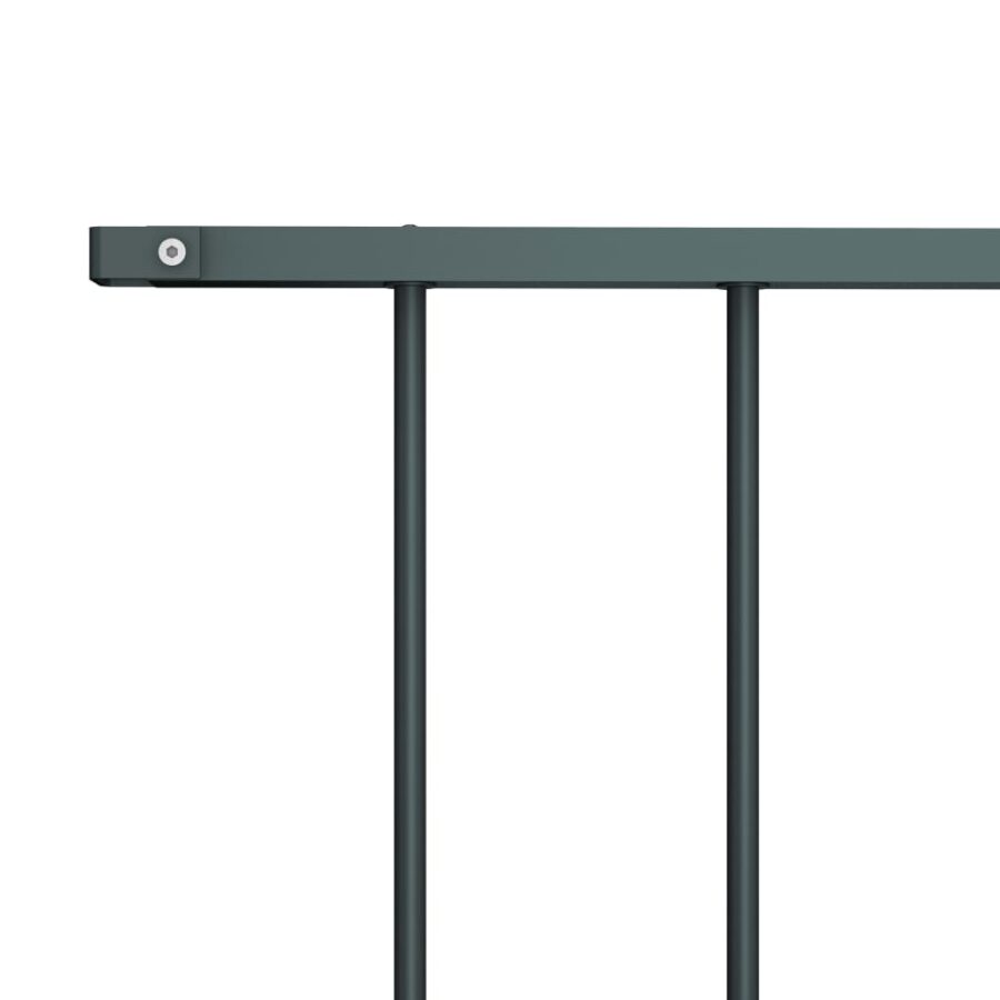 Hekpaneel 1,7x1,25 m gepoedercoat staal antraciet - Afbeelding 3