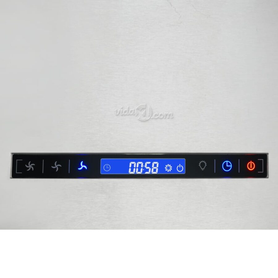Afzuigkap hangend met aanraaksensor LCD 55 cm roestvrij staal - Afbeelding 7