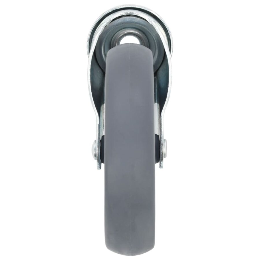 32 st Zwenkwielen met boutgaten 125 mm - Afbeelding 6