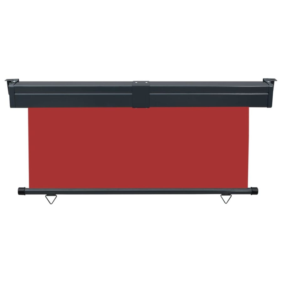 Balkonscherm 165x250 cm rood - Afbeelding 4