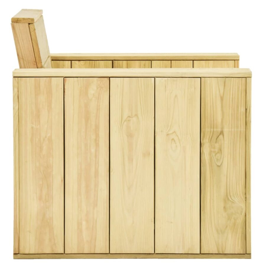 5-delige Loungeset geïmpregneerd grenenhout - Afbeelding 8