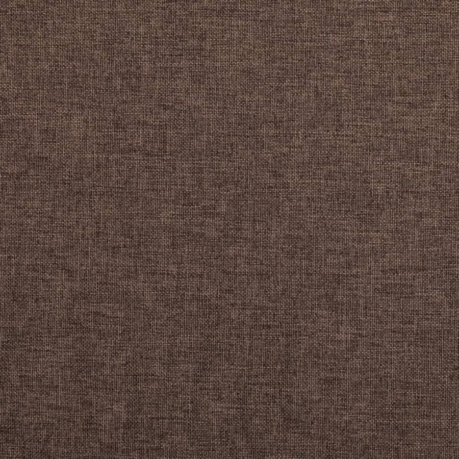 Gordijnen linnen-look verduisterend ogen 2 st 140x175 cm taupe - Afbeelding 4