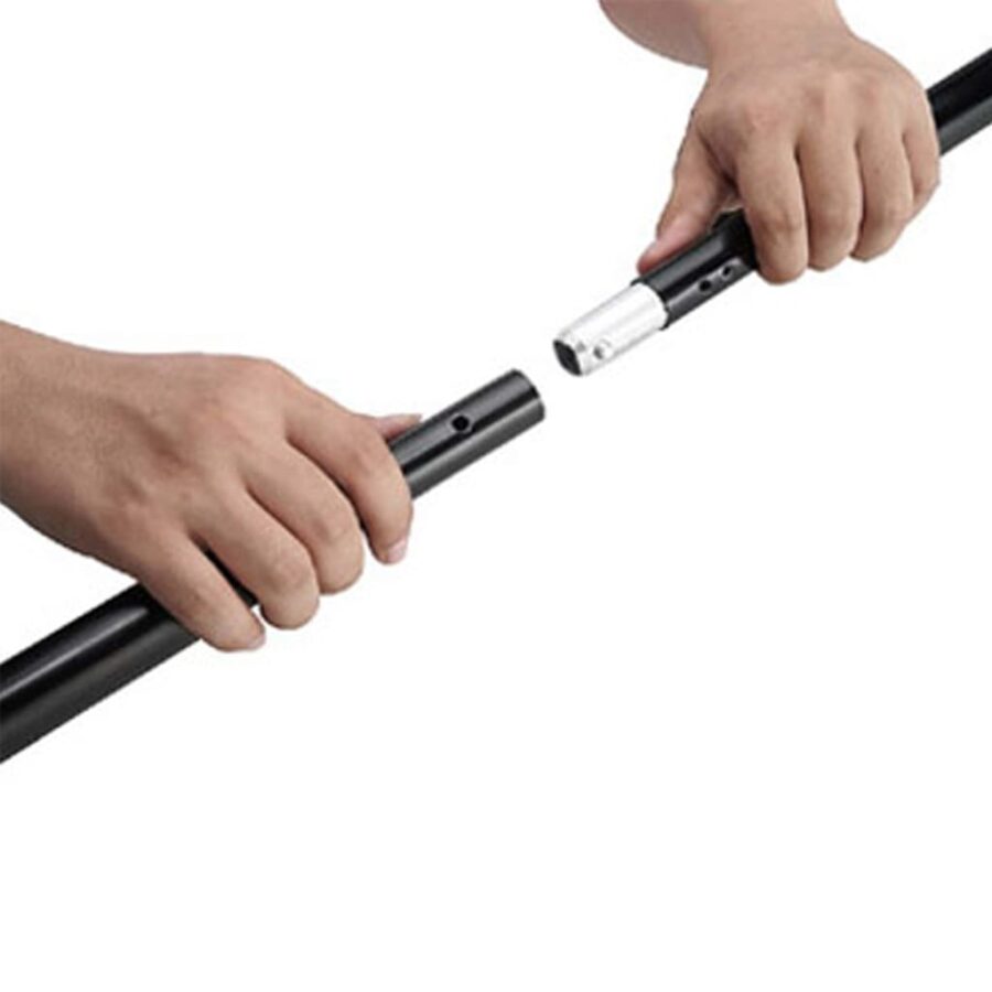 Fotostudioset met verlichtingsset en achtergrond - Afbeelding 10
