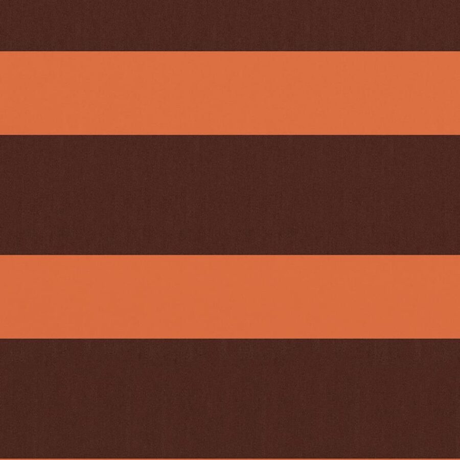 Balkonscherm 125x500 cm oxford stof oranje en bruin - Afbeelding 2