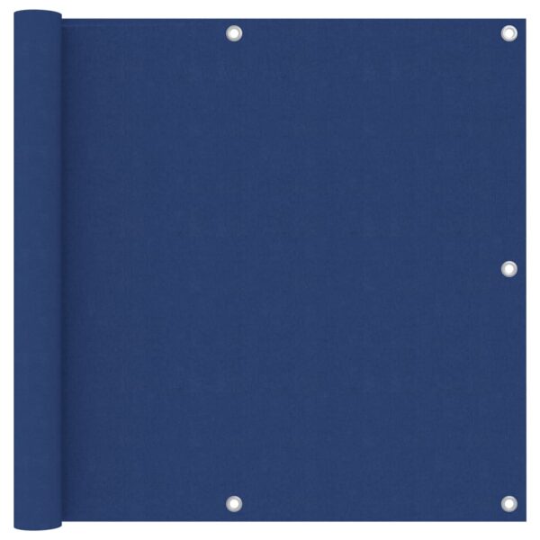 Balkonscherm 90x400 cm oxford stof blauw