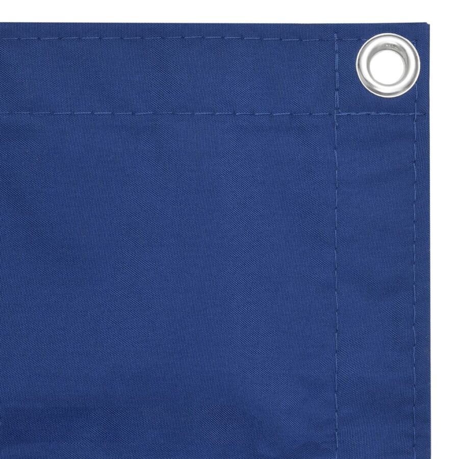Balkonscherm 90x400 cm oxford stof blauw - Afbeelding 3