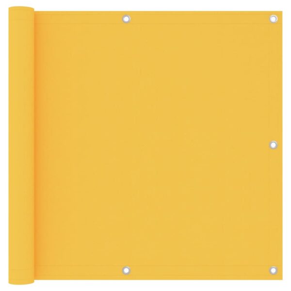 Balkonscherm 90x300 cm oxford stof geel