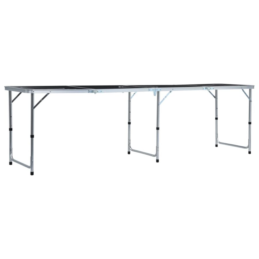 Bierpongtafel met bekers en ballen inklapbaar 240 cm - Afbeelding 4