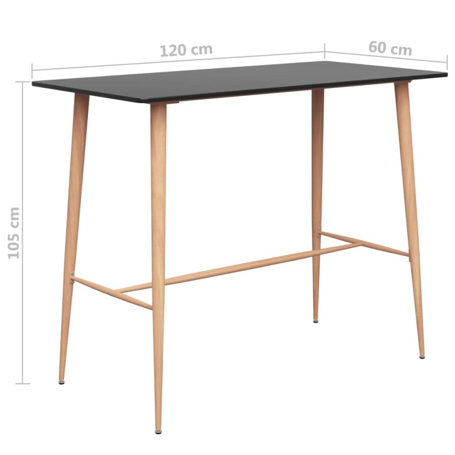 7-delige Barset zwart - Afbeelding 12