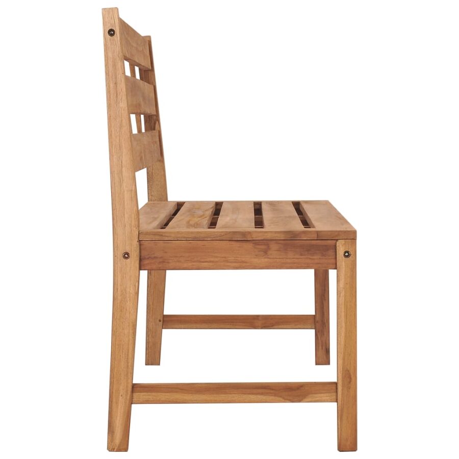 Tuinbank 150 cm massief teakhout - Afbeelding 3