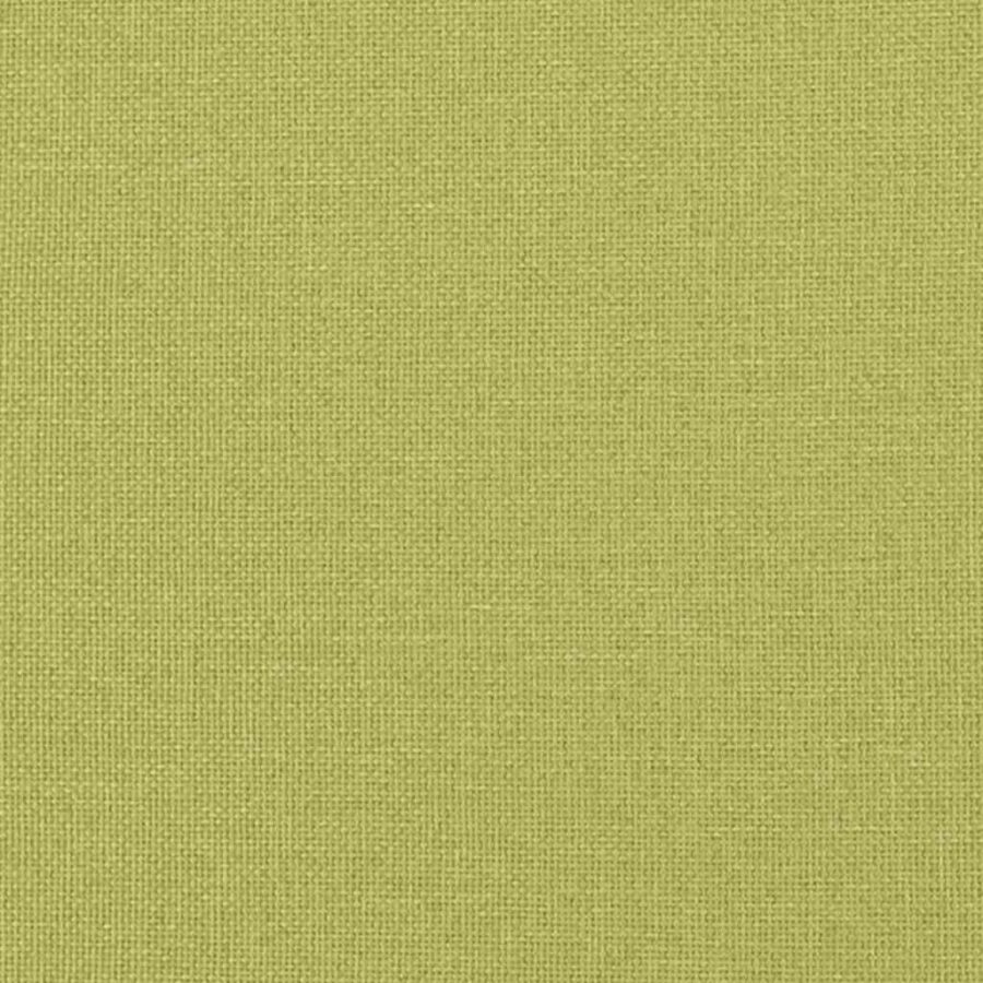 Relaxstoel met voetenbank stof groen - Afbeelding 9