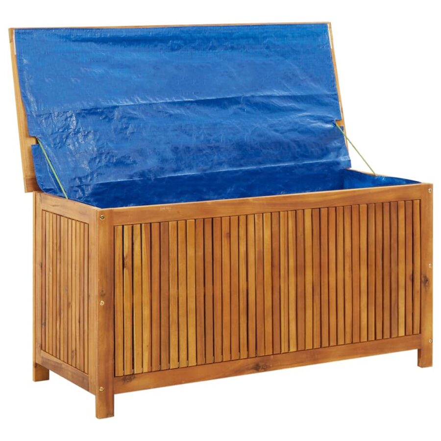 Tuinbox 113x50x58 cm massief acaciahout - Afbeelding 2