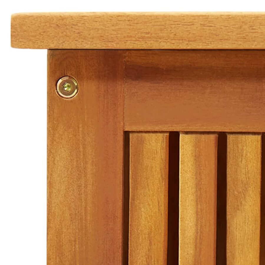 Tuinbox 113x50x58 cm massief acaciahout - Afbeelding 7