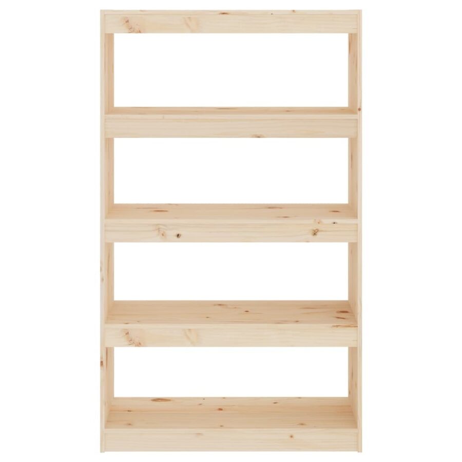 Boekenkast/kamerscherm 80x30x103,5 cm massief grenenhout - Afbeelding 5