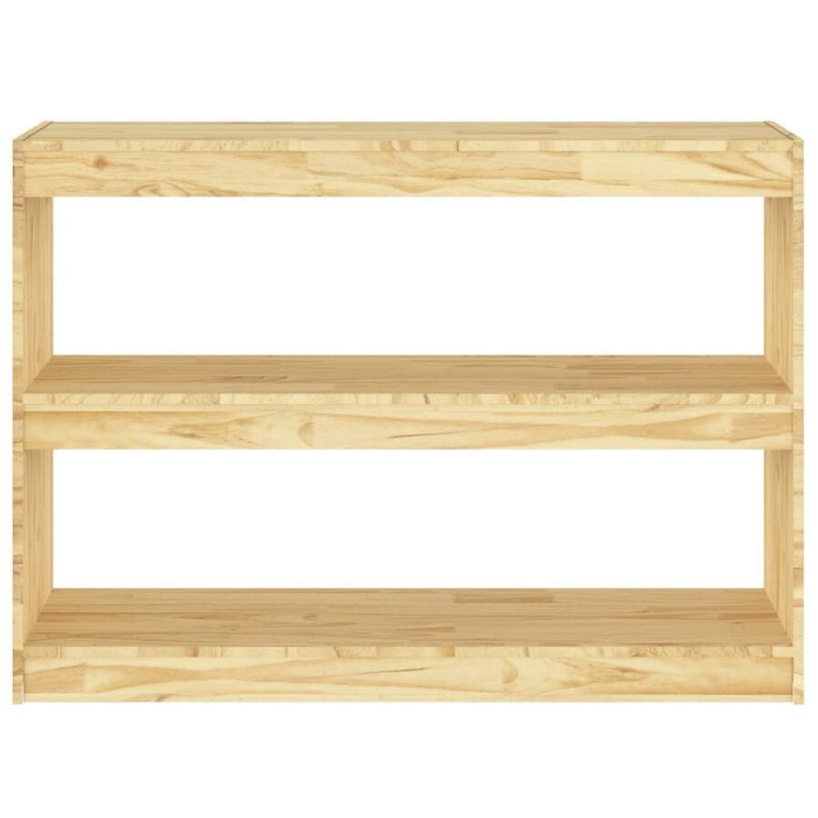 Boekenkast / kamerscherm 100x30x71,5 cm massief grenenhout - Afbeelding 5