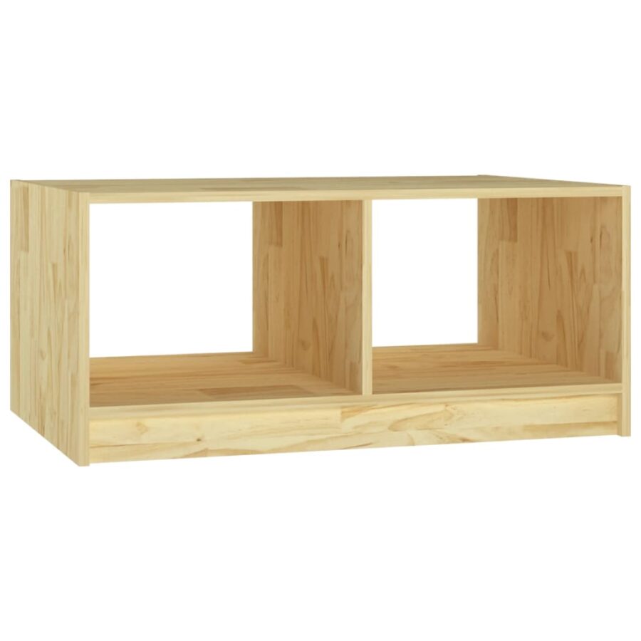 809906  Salontafel 75x50x33,5 cm Massief Hout Grenen - Afbeelding 2