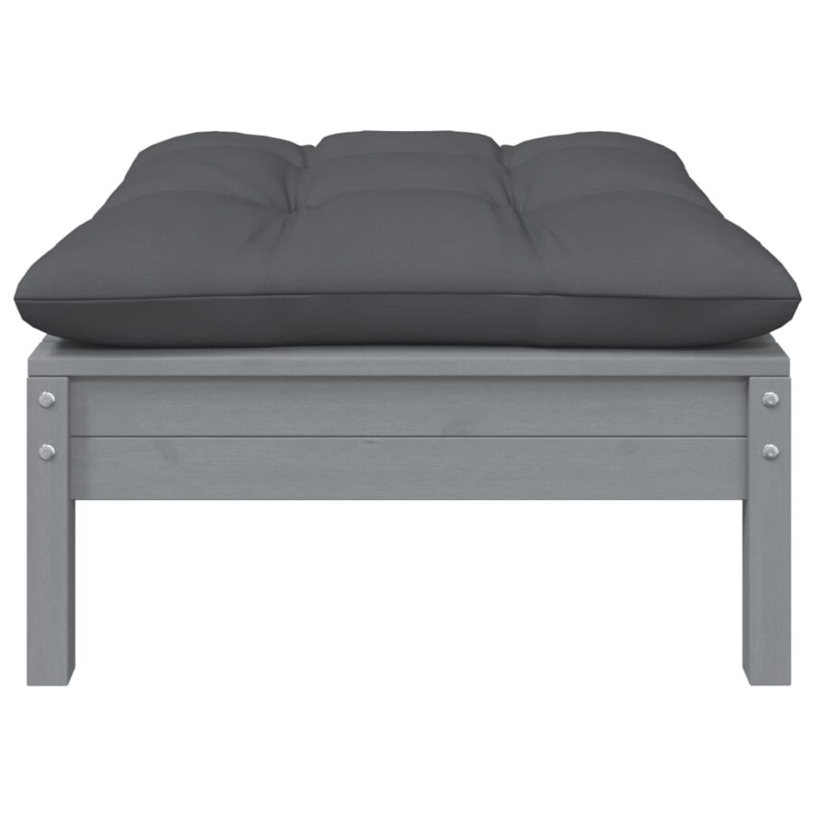 5-delige Loungeset met kussens massief grenenhout - Afbeelding 7