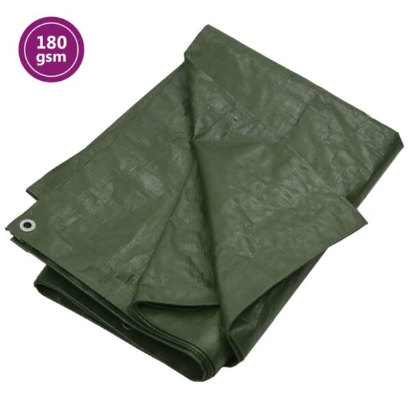 Dekzeil 180 g/m² 6x6 m HDPE groen