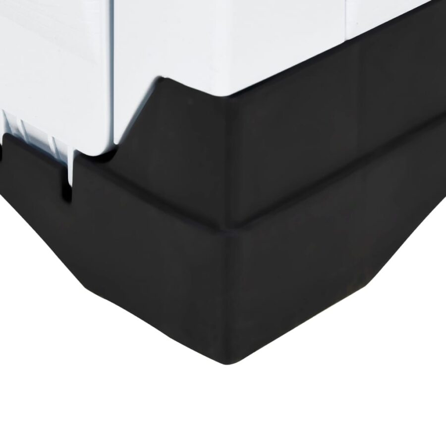 Hondenhok 90,5x68x66 cm polypropeen blauw - Afbeelding 5