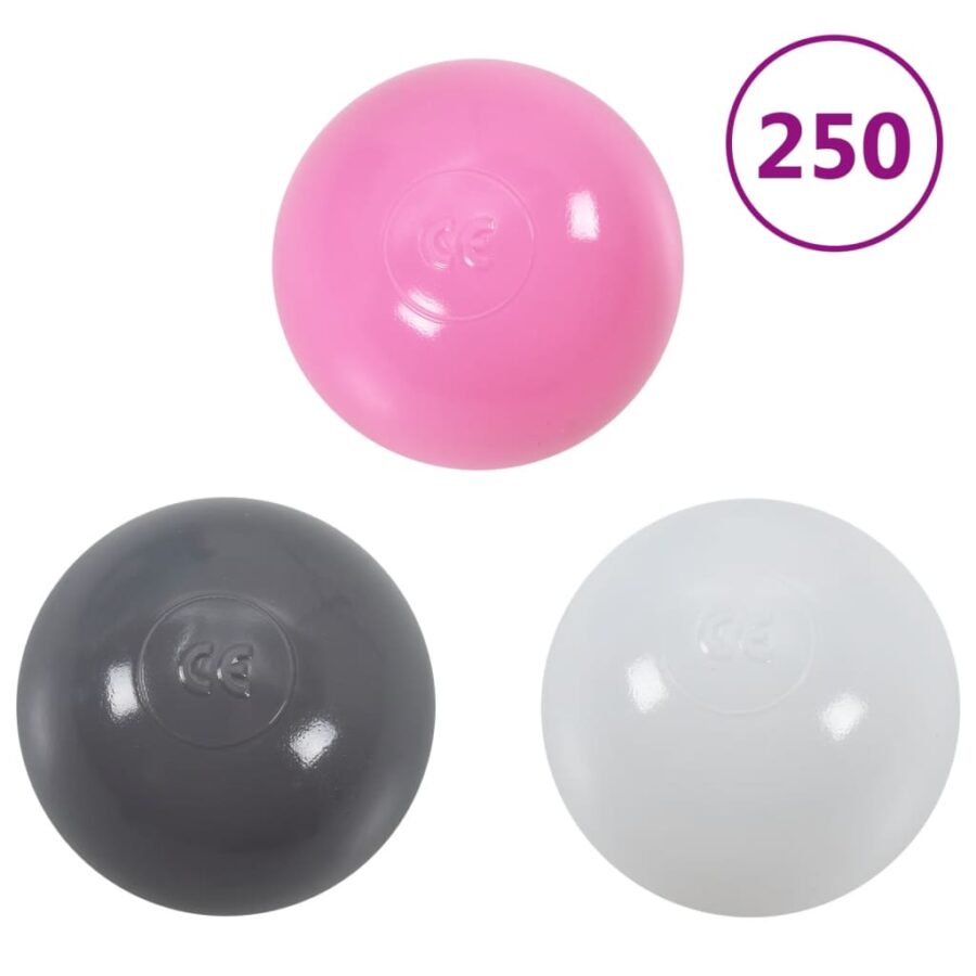 Ballenbak voor kinderen met 300 ballen 75x75x32 cm - Afbeelding 5