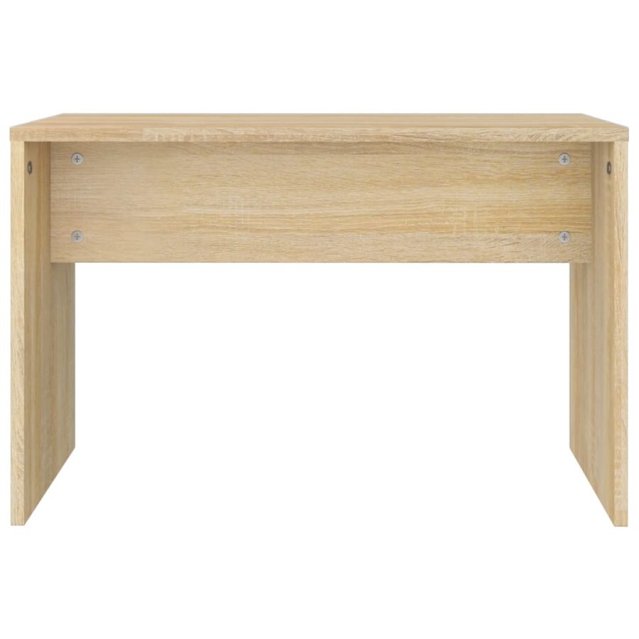 Kaptafelset 74,5x40x141 cm sonoma eikenkleurig - Afbeelding 8